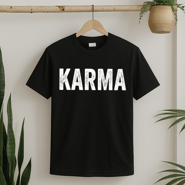Karma Trending Graphic Tee T-Shirt