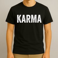 Karma Trending Graphic Tee T-Shirt