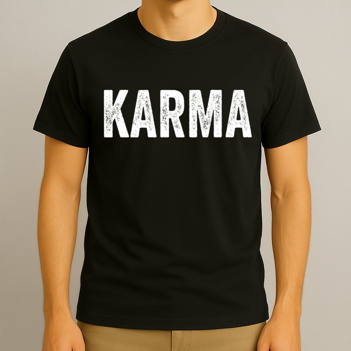 Karma Trending Graphic Tee T-Shirt