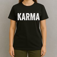 Karma Trending Graphic Tee T-Shirt