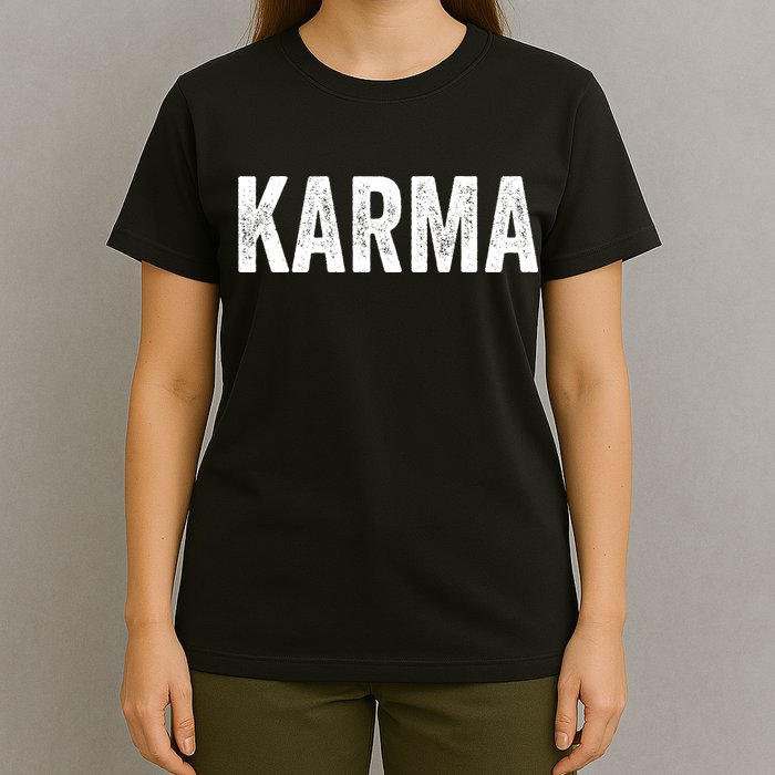 Karma Trending Graphic Tee T-Shirt