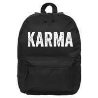 Karma Trending Graphic Tee 16 in Basic Backpack