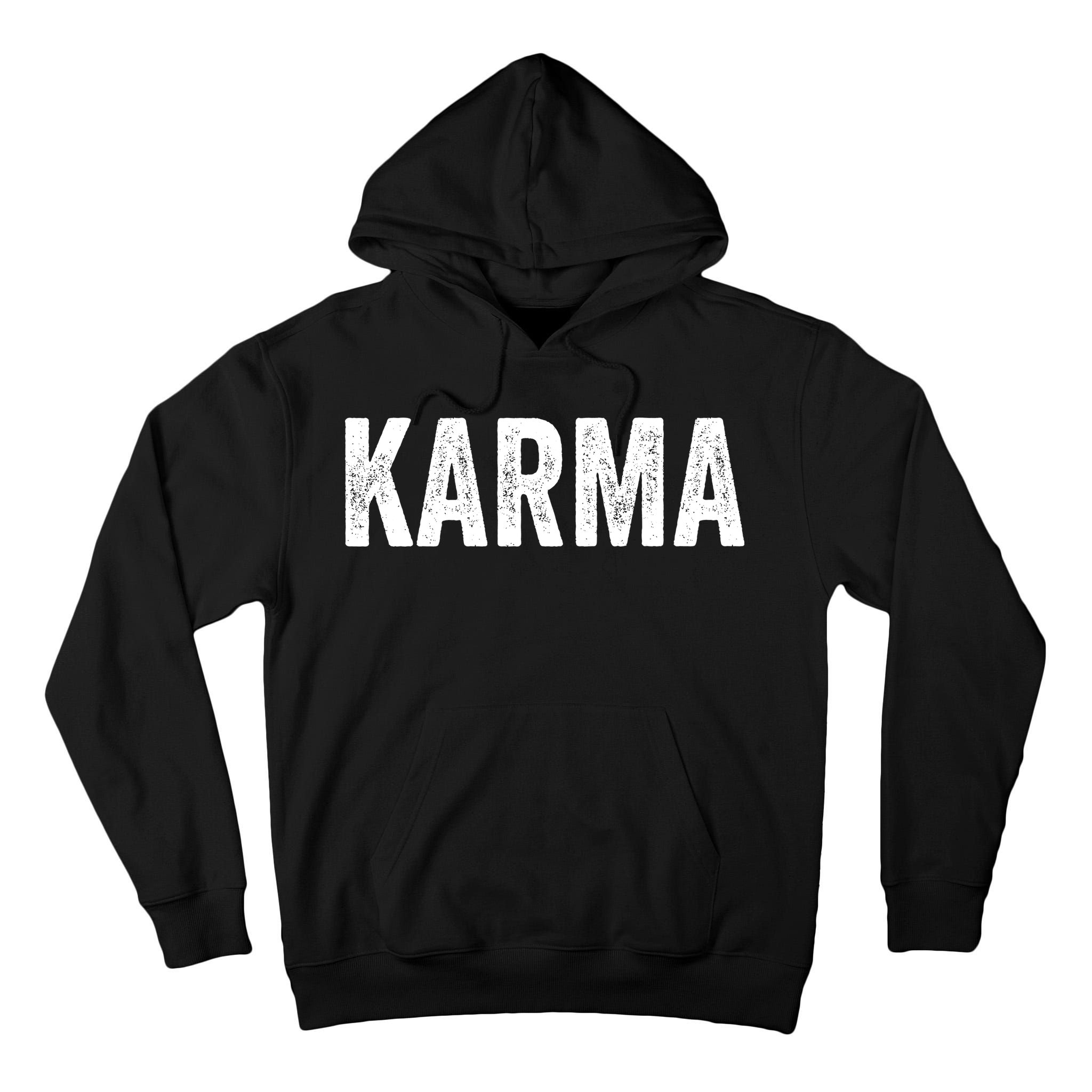 Karma Trending Graphic Tee Tall Hoodie