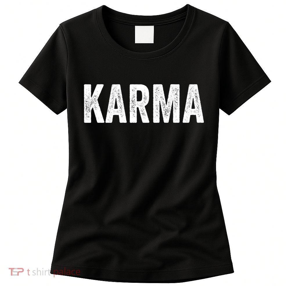 Karma Trending Graphic Tee Womens T-Shirt