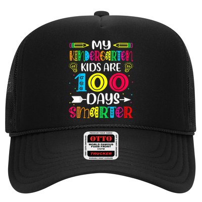 Kindergarten Teacher Gift 100 Days Smarter 100th Day Of School Trucker Hat