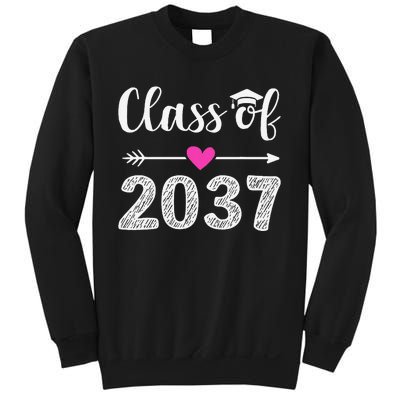 Kindergarten To Graduation Grow With Me Class Of 2037 Gift Sweatshirt