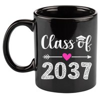 Kindergarten To Graduation Grow With Me Class Of 2037 Gift 11oz C Handle Ceramic Mug