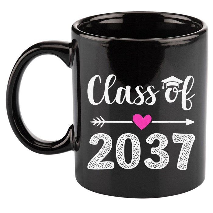 Kindergarten To Graduation Grow With Me Class Of 2037 Gift 11oz C Handle Ceramic Mug