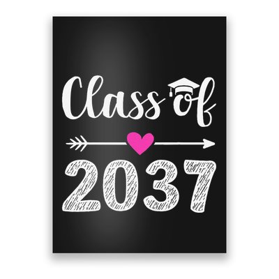 Kindergarten To Graduation Grow With Me Class Of 2037 Gift Poster