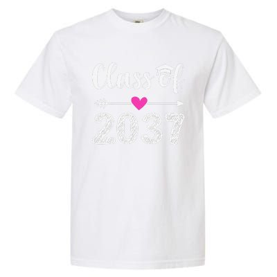 Kindergarten To Graduation Grow With Me Class Of 2037 Gift Garment-Dyed Heavyweight T-Shirt