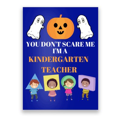 Kindergarten Teacher Halloween Kindergarten Teacher Gift Poster