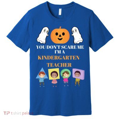 Kindergarten Teacher Halloween Kindergarten Teacher Gift Premium T-Shirt