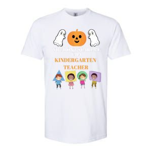 Kindergarten Teacher Halloween Kindergarten Teacher Gift Softstyle® CVC T-Shirt