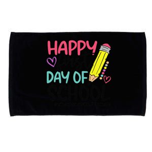 Kindergarten Teacher Happy First Day Of School Funny Microfiber Hand Towel