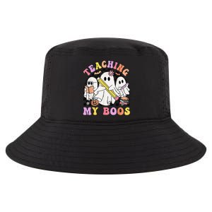 Kindergarten Teacher Halloween Cute Ghosts Teaching My Boos Cool Comfort Performance Bucket Hat