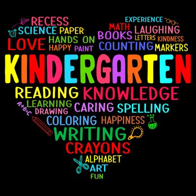 Kindergarten Team Heart Back To School Funny Teacher T-Shirt