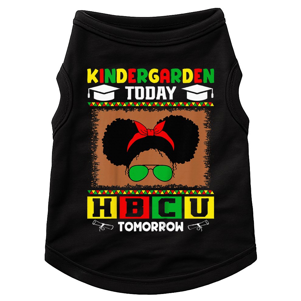 Kindergarten Today Hbcu Tomorrow Future Hbcu Grad Doggie Tank
