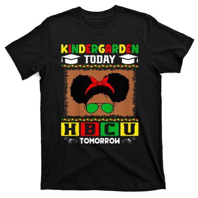 Kindergarten Today Hbcu Tomorrow Future Hbcu Grad T-Shirt