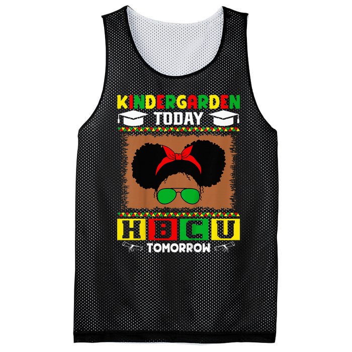 Kindergarten Today Hbcu Tomorrow Future Hbcu Grad Mesh Reversible Basketball Jersey Tank