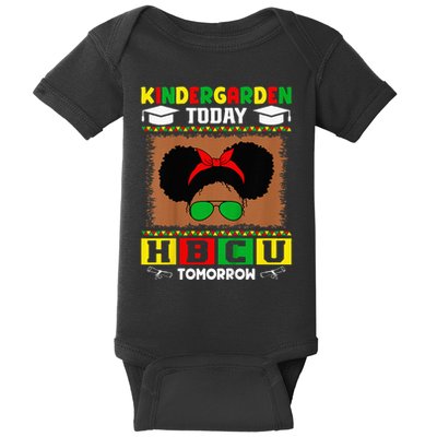 Kindergarten Today Hbcu Tomorrow Future Hbcu Grad Baby Bodysuit