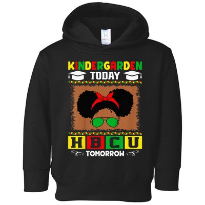 Kindergarten Today Hbcu Tomorrow Future Hbcu Grad Toddler Hoodie