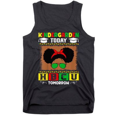 Kindergarten Today Hbcu Tomorrow Future Hbcu Grad Tank Top