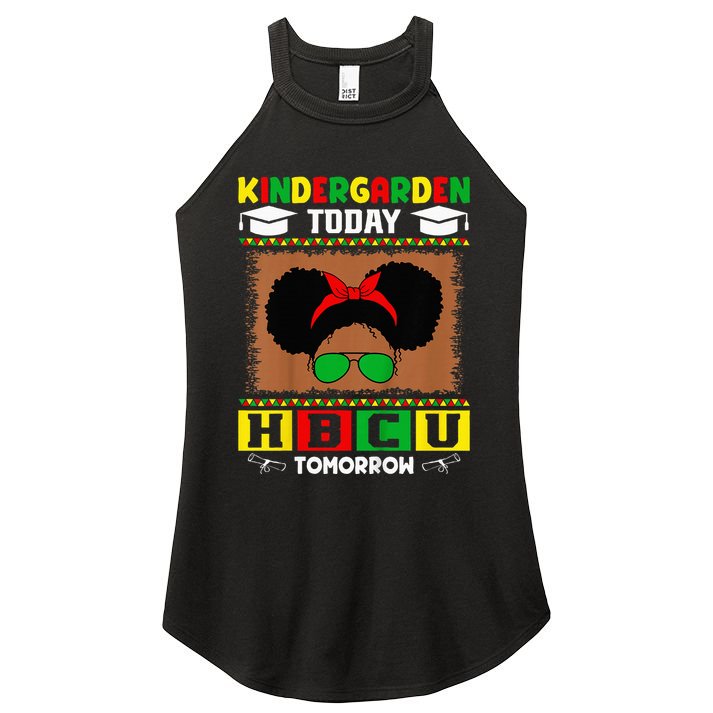 Kindergarten Today Hbcu Tomorrow Future Hbcu Grad Women's Perfect Tri Rocker Tank