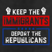 Keep The Immigrants Deport The Republicans Adult Drive Performance Visor