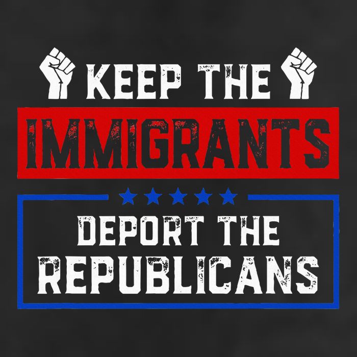 Keep The Immigrants Deport The Republicans Adult Drive Performance Visor