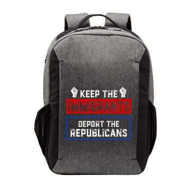Keep The Immigrants Deport The Republicans Vector Backpack