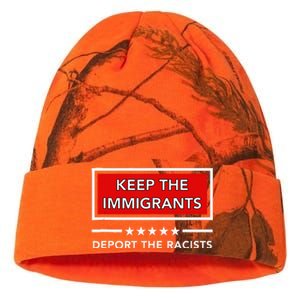 Keep The Immigrants Deport The Racists Kati Licensed 12" Camo Beanie