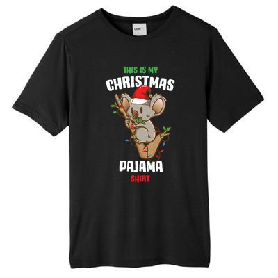 Koala This Is My Christmas Pajama Gift Tall Fusion ChromaSoft Performance T-Shirt