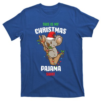 Koala This Is My Christmas Pajama Gift T-Shirt