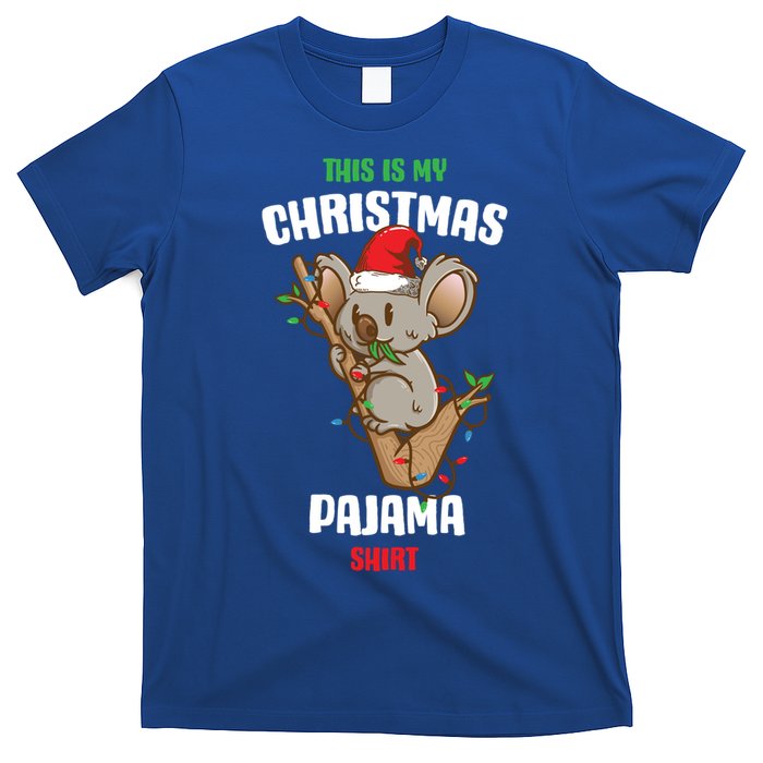 Koala This Is My Christmas Pajama Gift T-Shirt