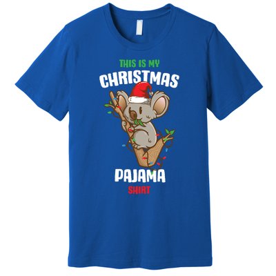 Koala This Is My Christmas Pajama Gift Premium T-Shirt