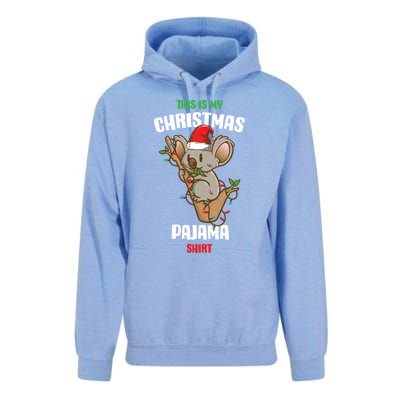 Koala This Is My Christmas Pajama Gift Unisex Surf Hoodie