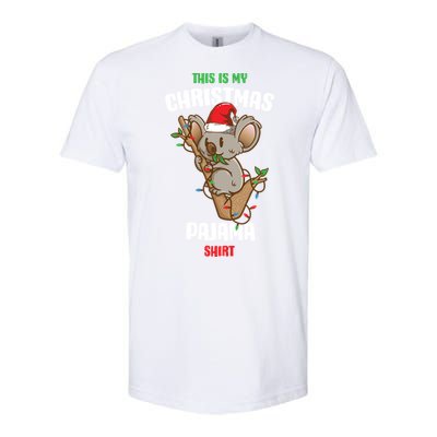 Koala This Is My Christmas Pajama Gift Softstyle CVC T-Shirt