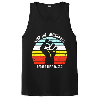 Keep The Immigrants Deport The Racists PosiCharge Competitor Tank