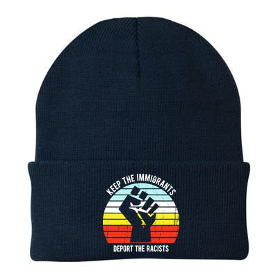 Keep The Immigrants Deport The Racists Beanie
