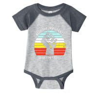 Keep The Immigrants Deport The Racists Infant Baby Jersey Bodysuit