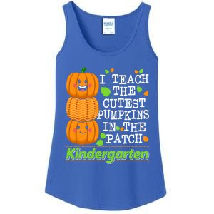 Kindergarten Teacher I Teach Cutest Pumpkins In The Patch Meaningful Gift Ladies Essential Tank