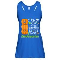 Kindergarten Teacher I Teach Cutest Pumpkins In The Patch Meaningful Gift Ladies Essential Flowy Tank