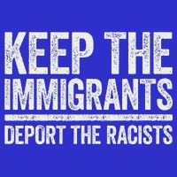 Keep The Immigrants Deport The Racists Pro Immigration 16 in Basic Backpack
