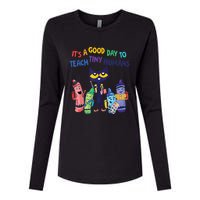 Kindergarten Teacher It's A Good Day To Teach Tiny Humans Funny Gift Womens Cotton Relaxed Long Sleeve T-Shirt