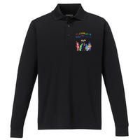 Kindergarten Teacher It's A Good Day To Teach Tiny Humans Funny Gift Performance Long Sleeve Polo