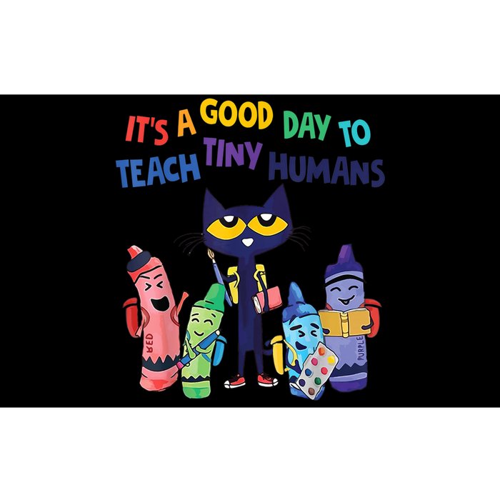 Kindergarten Teacher It's A Good Day To Teach Tiny Humans Funny Gift Bumper Sticker