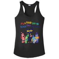 Kindergarten Teacher It's A Good Day To Teach Tiny Humans Funny Gift Ladies PosiCharge Competitor Racerback Tank