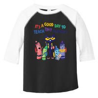 Kindergarten Teacher It's A Good Day To Teach Tiny Humans Funny Gift Toddler Fine Jersey T-Shirt