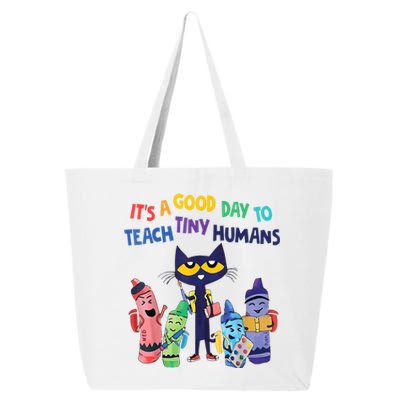 Kindergarten Teacher It's A Good Day To Teach Tiny Humans Funny Gift 25L Jumbo Tote