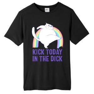 Kick Today In The Dick Tall Fusion ChromaSoft Performance T-Shirt